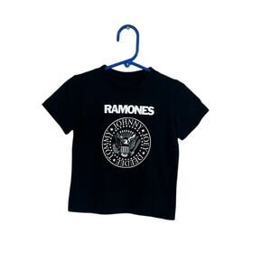 Ramones Toddler Black Band Tee size 2T